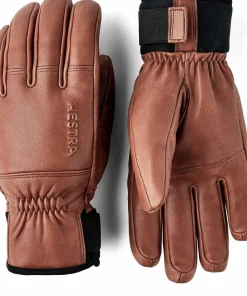 Online Hestra Omni - 5 Finger Brown