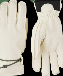 Sale Hestra Wakayama 5-Finger Almond white/Almond white