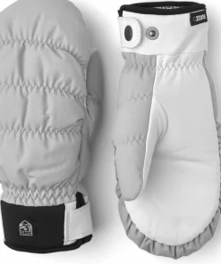 Hestra Women's Luomi Czone Mitt Fog Grey Dimgrå
