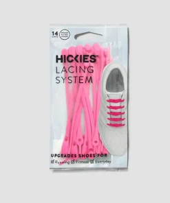 New Hickies No Tie Laces 2.0 Neon Pink