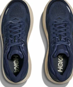 Discount Hoka Men's Bondi 9 Midnight Blue/Varsity Navy
