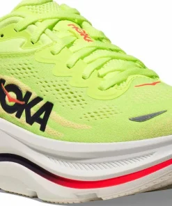 Best Hoka Men's Bondi 9 Wide Neon Yuzu/Sunlight