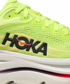 Best Hoka Men's Bondi 9 Wide Neon Yuzu/Sunlight