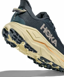 Outlet Hoka Men's Challenger 8 Faded Navy/Pampass Grass