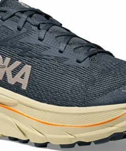 Discount Hoka Men's Challenger 8 Wide Faded Navy/Pampas Grass