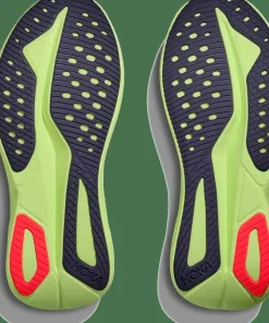 Online Hoka Men's Mach 7 Frost/Neon Yuzu