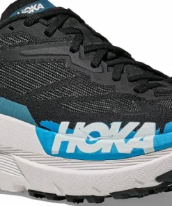 Clearance Hoka Men's Mafate X Black/Skyward Blue