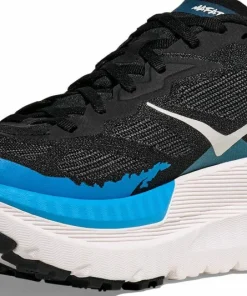 Clearance Hoka Men's Mafate X Black/Skyward Blue