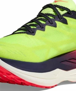 Outlet Hoka Men's Rocket X Trail Neon Yuzu/Neon Flame