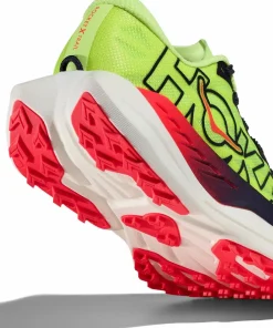 Outlet Hoka Men's Rocket X Trail Neon Yuzu/Neon Flame