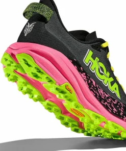 Hoka Men's Speedgoat 6 Black/Neon Rose