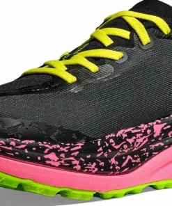Hoka Men's Speedgoat 6 Black/Neon Rose