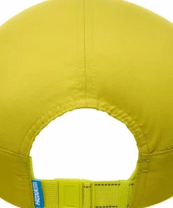 New Hoka Run Hat Pea Green