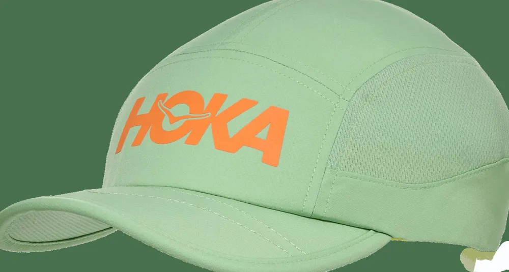 Best Hoka Run Hat Vintage Green