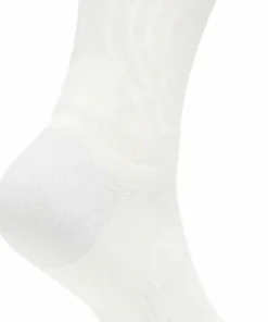Discount Hoka Unisex Bondi 9 Crew Run Sock White