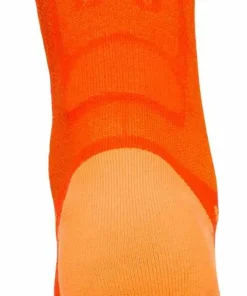 Hot Hoka Unisex Clifton 10 Crew Run Sock Lava