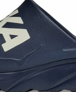 Clearance Hoka Unisex Ora Athletic Slide Varsity Navy/White
