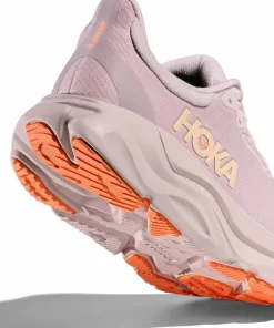 Online Hoka Women's Arahi 8 Lilac Cream/Neon Cantaloupe