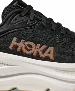 Clearance Hoka Women's Bondi 9 Black/Rose Gold