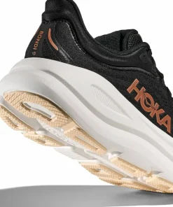 Clearance Hoka Women's Bondi 9 Black/Rose Gold