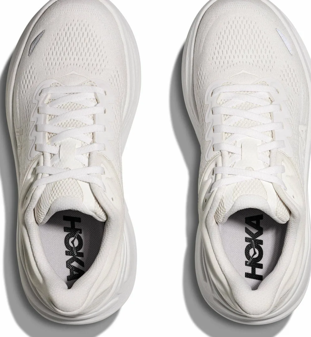 Hot Hoka Women's Bondi 9 Wide White/White