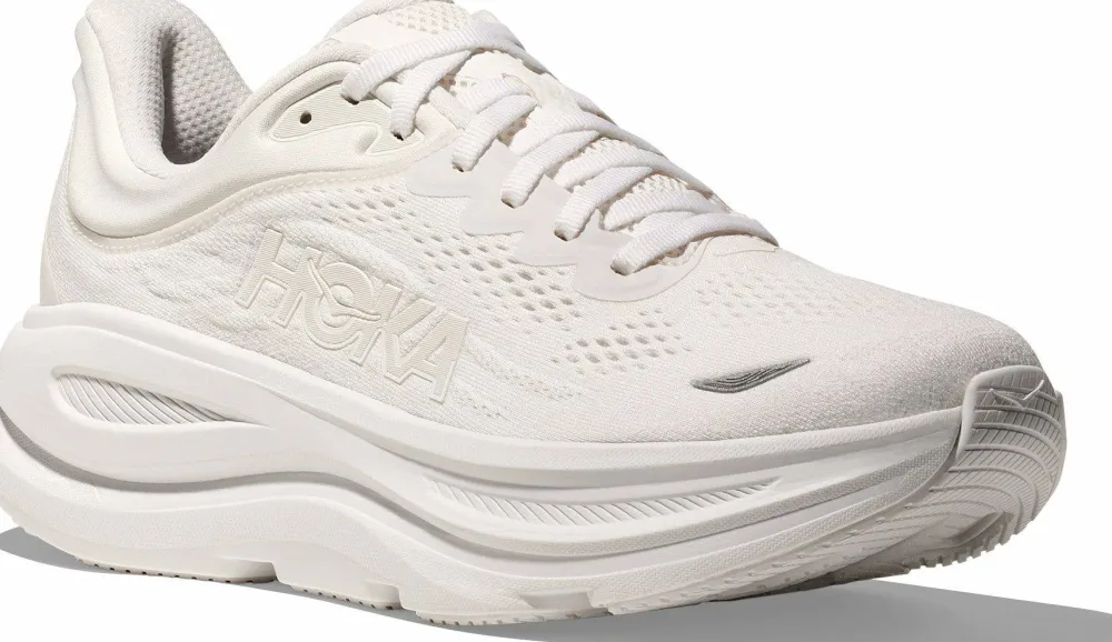 Hot Hoka Women's Bondi 9 Wide White/White