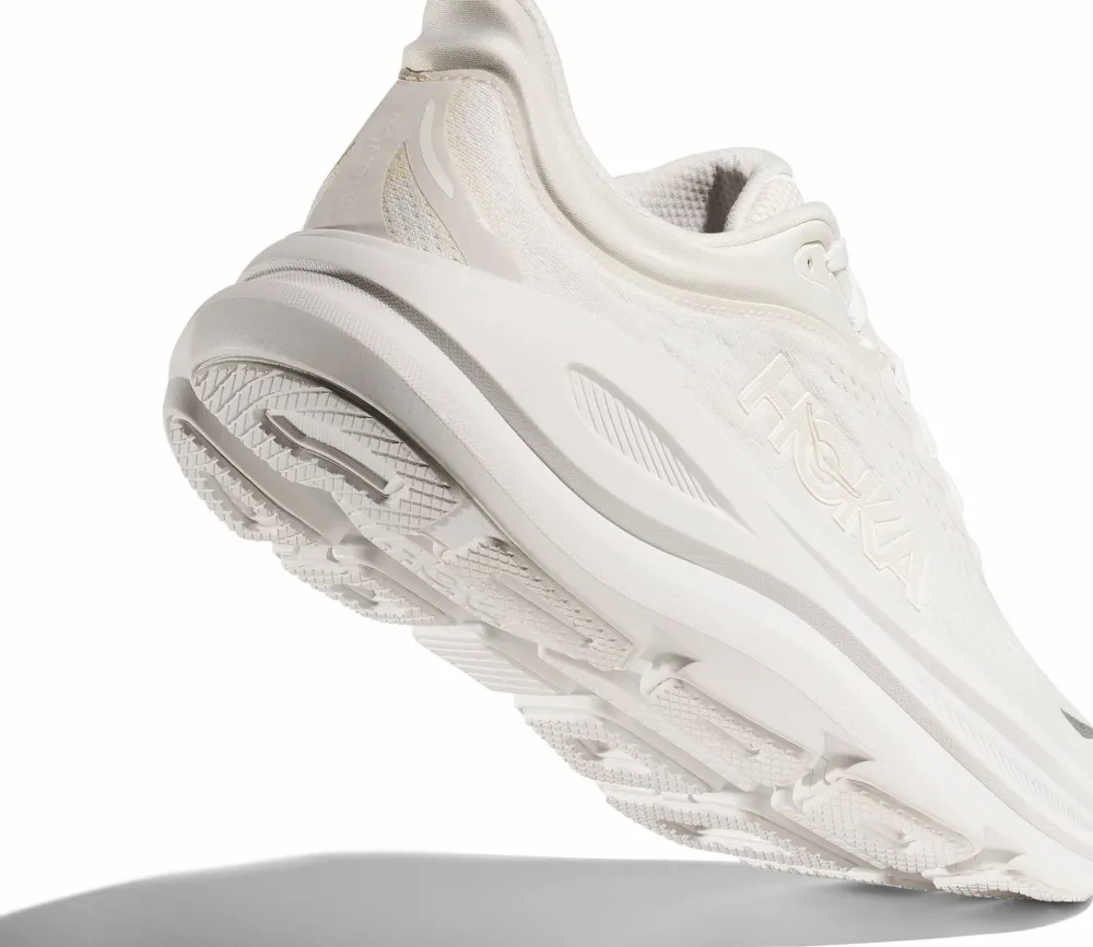 Hot Hoka Women's Bondi 9 Wide White/White