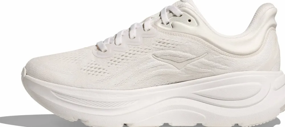 Hot Hoka Women's Bondi 9 Wide White/White