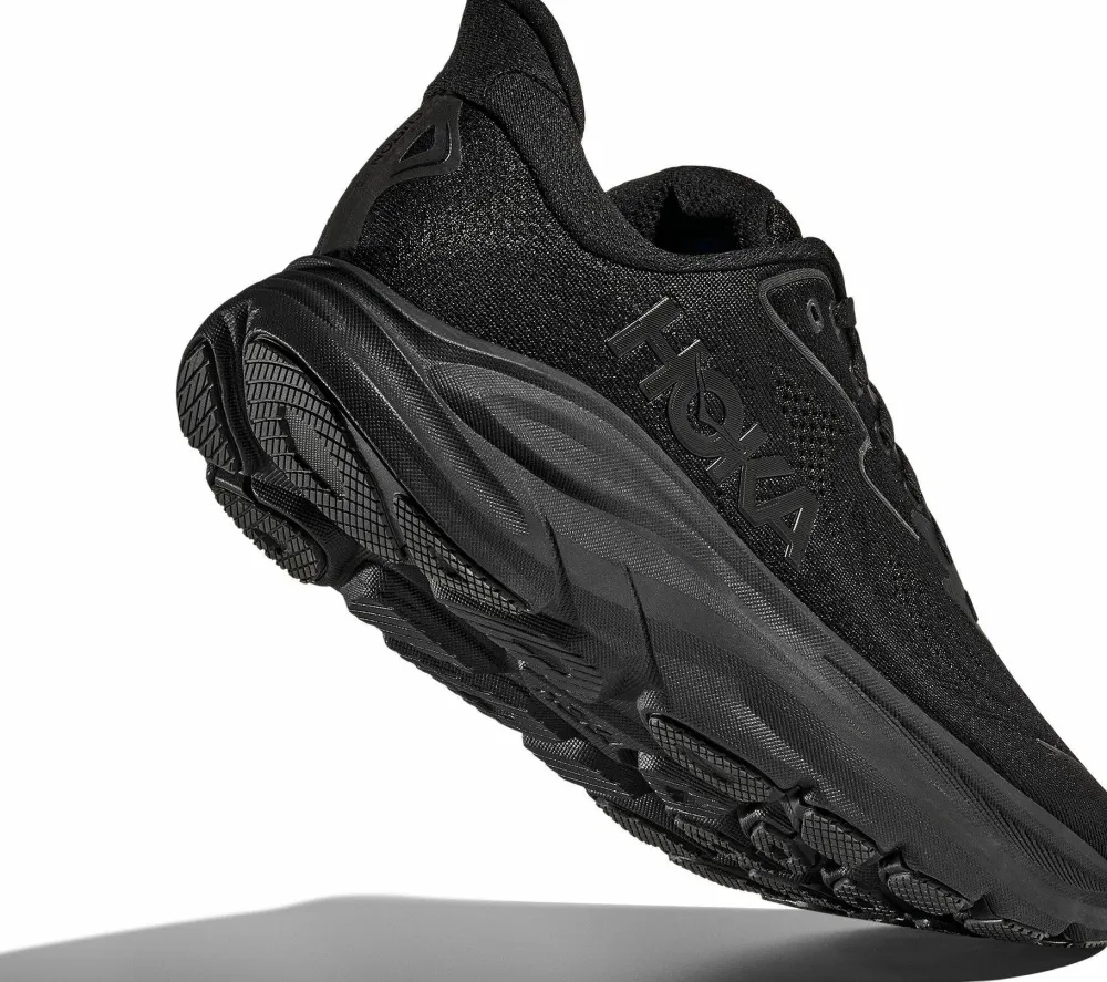 Clearance Hoka Women's Clifton 10 Black/Black