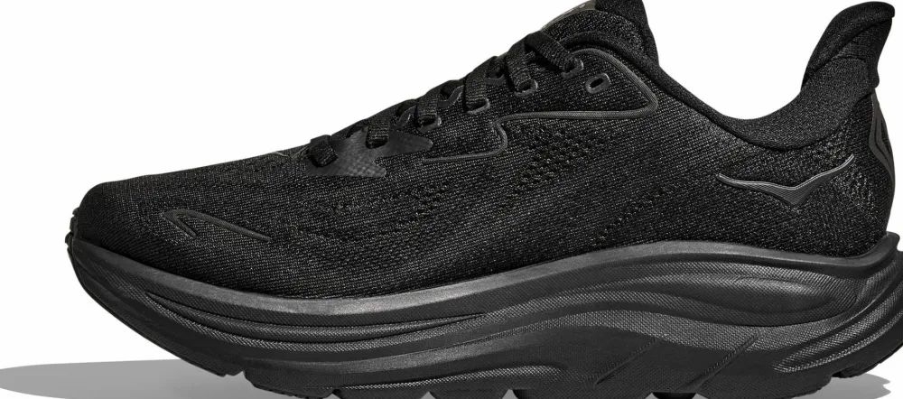 Clearance Hoka Women's Clifton 10 Black/Black