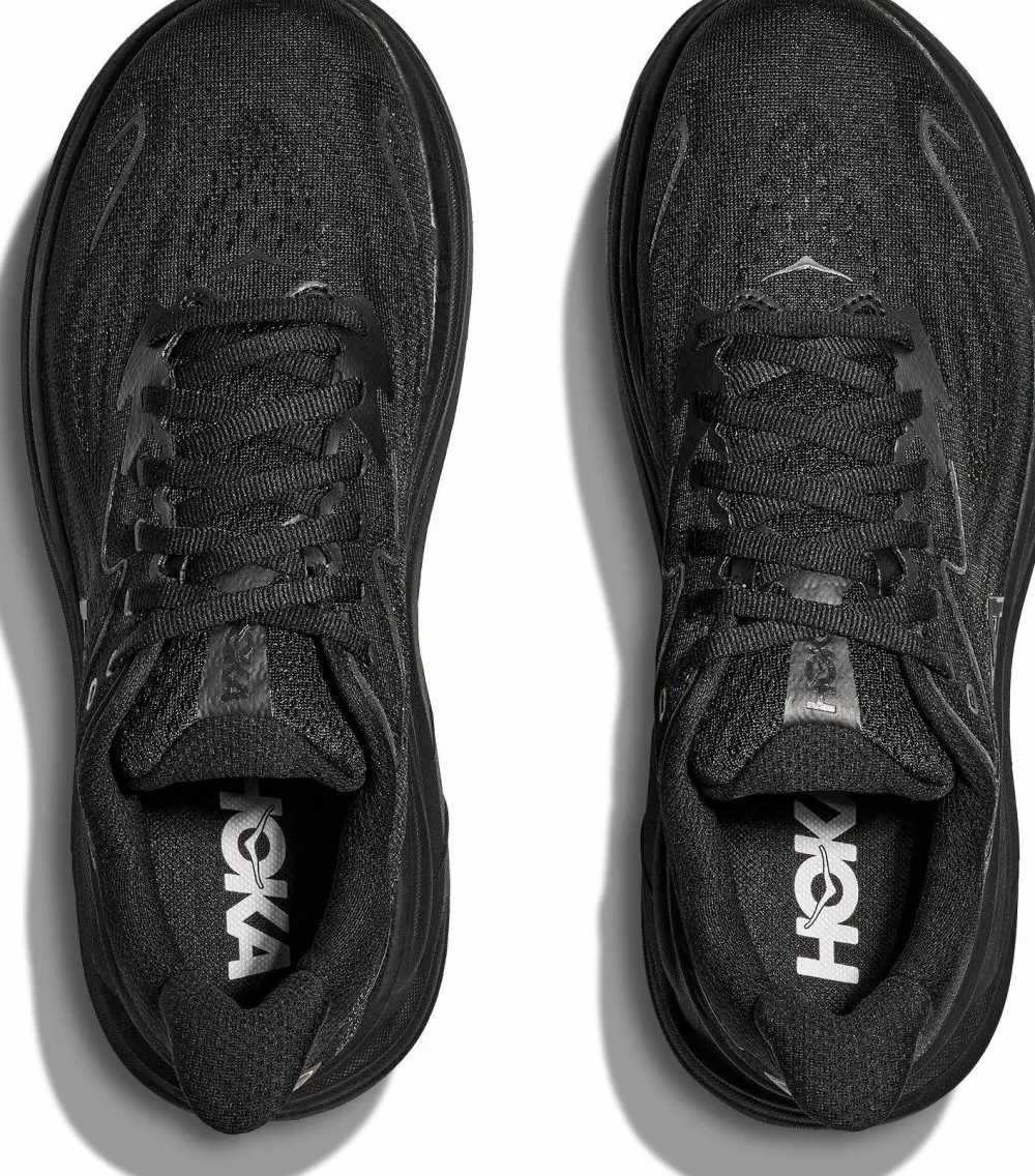 Clearance Hoka Women's Clifton 10 Black/Black