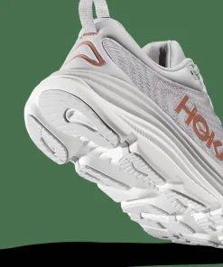 New Hoka Women's Gaviota 5 Harbor Mist Rose Gold