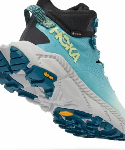 Clearance Hoka Women's Trail Code GORE-TEX Blue Glass / Coastal Shade