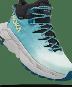 Clearance Hoka Women's Trail Code GORE-TEX Blue Glass / Coastal Shade