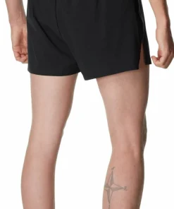 Hot Houdini Men's Pace Split Shorts True Black