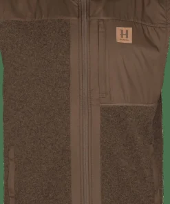 Hot Härkila Men's Kalix Fleece Waistcoat Dark Earth