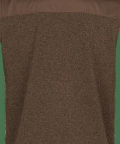 Hot Härkila Men's Kalix Fleece Waistcoat Dark Earth