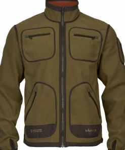 New Härkila Men's Kamko Fleece Dark Olive/arabian Spice