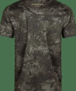 Härkila Men's Noctyx Camo Short Sleeved T-Shirt Axis MSP®Black/Black