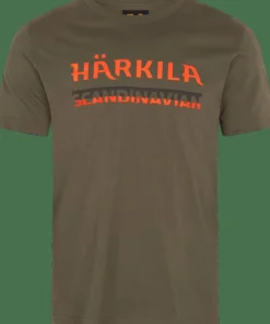 Clearance Härkila Men's Scandinavian SS T-Shirt Grape Leaf