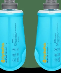 New Hydrapak Softflask 150ml - 2- Pack Malibu Blue