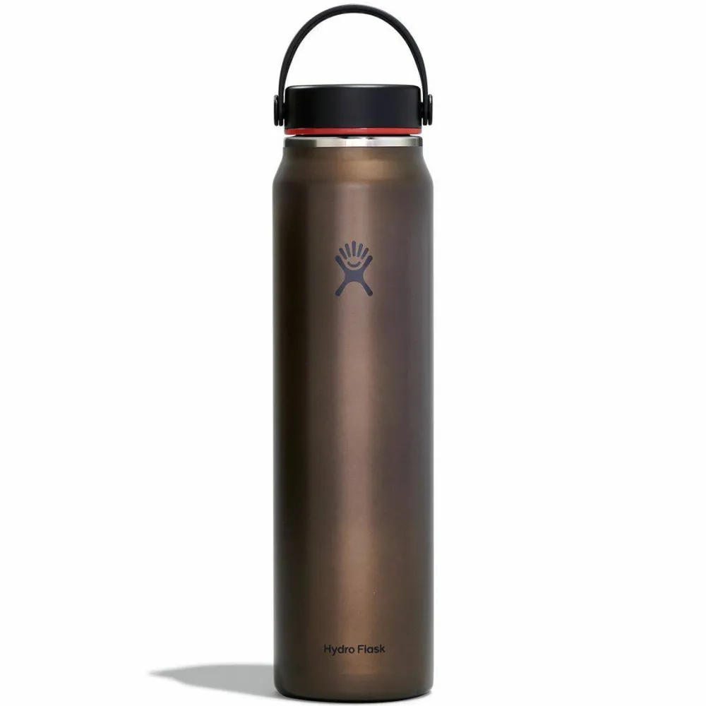 Outlet Hydro Flask 1180 ml Lightweight Wide Mouth Flex Cap Trail Series Obsidian