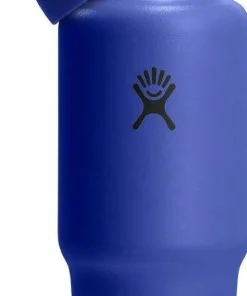 New Hydro Flask 946 ml Wide Mouth Travel Bottle with Flex Straw Cap Capri Blue