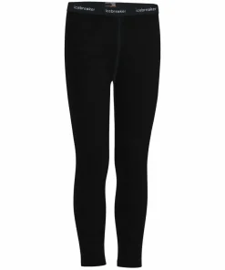 Icebreaker Kids' 200 Oasis Leggings Black