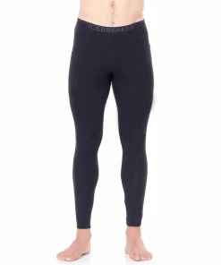 New Icebreaker Men's 175 Everyday Leggings Black Black/Monsoon