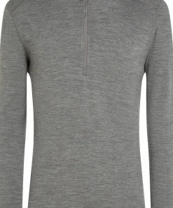 Best Icebreaker Men's 260 Tech Longsleeve Half Zip Gritstone Heather Gritstone Hthr-013