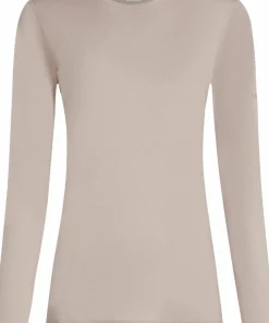 Outlet Icebreaker Women's 200 Oasis Long Sleeve Crewe Pink Quartz