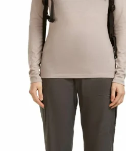 Outlet Icebreaker Women's 200 Oasis Long Sleeve Crewe Pink Quartz