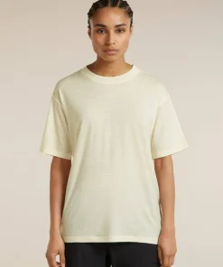 Sale Icebreaker Women's Merino 150 Tech Lite Ss Relaxed Tee Undyed