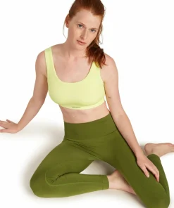 Hot Icebreaker Women's Merino Rib Lotus Bra Citrine